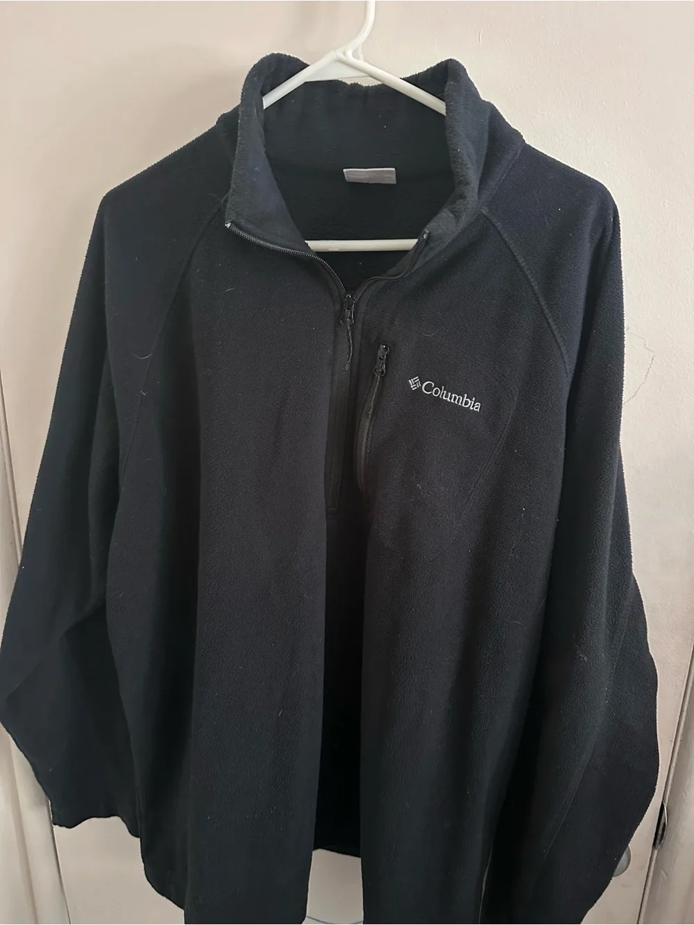 Columbia microfleece neck number